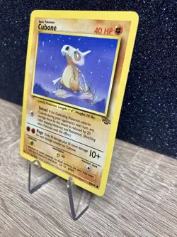 Cubone (50/64) ~ NM [Jungle Unlimited] Vintage 1999 -WotC- Pokemon TCG Card - Image 2
