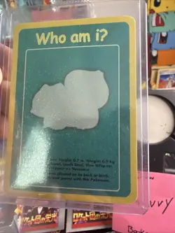 FUNSKOOL INDIA POKEMON COLLECTOR HTF WHO AM IU 2004 BULBASAUR Pack fresh - Image 4