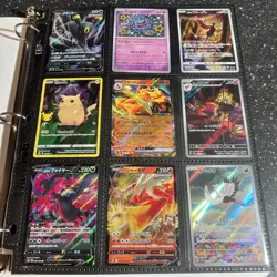 Pokemon Cards Huge Collection Binder COMIC Jumbo Alt Art Pikachu Charizard LOT A - Image 1