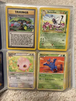 Pokemon Cards in Folder WOTC Holo Rares & Older Nintendo Bundle Joblot Vintage - Image 4