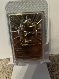 1999 Burger King Pokemon Gold Cards- Poliwhirl, Jigglypuff, and Togefi lot - Image 1