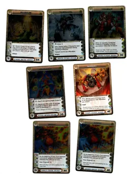 Lot #0064. 7 Chaotic Creature cards. Danian Rare. low - Image 1