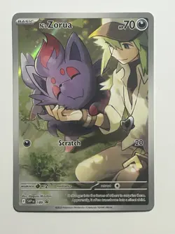 N's Zorua 189 Sv: Scarlet & Violet Promo Cards Holo - Image 1