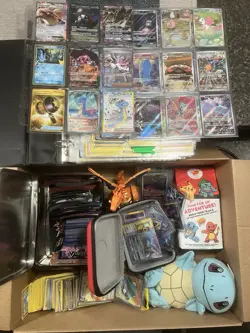 Entire Pokemon Card Collection Lot Box Wotc Vintage Box Holo Base Set 1200+ - Image 1
