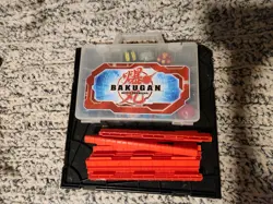 Bakugan Battle Brawlers Lot Of 12 Bakugan w/Misc Cards & Foldable Battlefield - Image 1