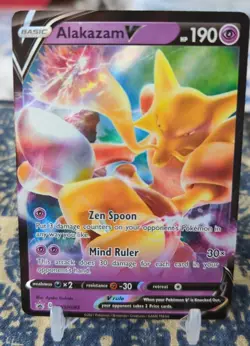Alakazam V SWSH083 NM Black Star Promo Holo Foil Pokemon TCG Card SWSH83 - Image 1