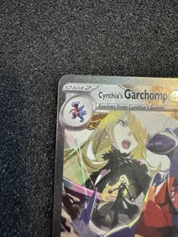 Pokemon TCG Cynthia's Garchomp EX Holo Card Destined Rivals 232/182 - Image 2