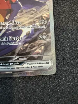 Pokemon TCG Cynthia's Garchomp EX Holo Card Destined Rivals 232/182 - Image 4