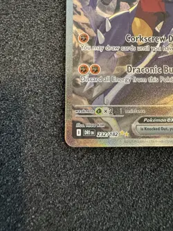 Pokemon TCG Cynthia's Garchomp EX Holo Card Destined Rivals 232/182 - Image 5