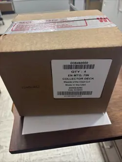 MTG Magic: The Gathering FINAL FANTASY COMMANDER 4 DECK Sealed Case - Image 1