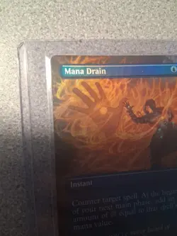Mana Drain - BORDERLESS FOIL - NM - MTG - Double Masters 2022 - Image 2