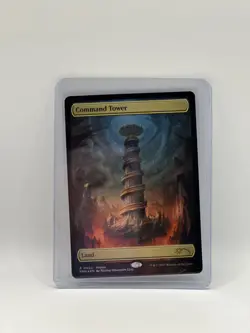MTG, Command Tower FOIL Textless Tower Turbo 2 Promo Magic The Gathering Avatar - Image 1
