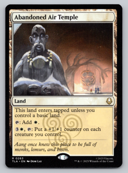 Abandoned Air Temple Land - MTG Avatar: TLA - Image 1