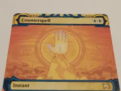 MTG Counterspell Strixhaven: Mystical Archives Borderless Full Art - Image 2