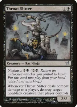 1 x Throat Slitter - Betrayers of Kamigawa - Magic The Gathering - MTG - Image 1
