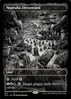 MTG Nephalia Drownyard - Showcase, Secret Lair Drop Series, Near Mint, English - Image 1