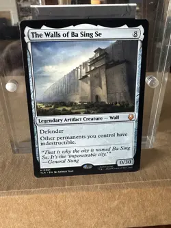MTG The Walls Of Ba Sing Se Avatar NM Mythic - Image 1