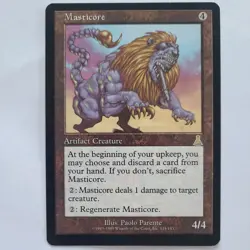 Magic the Gathering - Urza's Destiny Masticore 134 Rare 1999 - Image 1