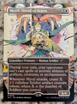 Magic the Gathering Myrel, Shield of Argive Secret Lair Encyclopedia MTG (b) - Image 1