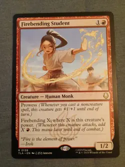 Firebending Student Avatar: The Last Airbender Regular NM R 0139 - Image 1