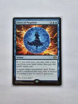 MTG Force of Negation Modern Horizons 052/254 Regular Rare - Image 1