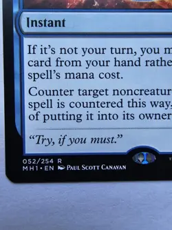 MTG Force of Negation Modern Horizons 052/254 Regular Rare - Image 4