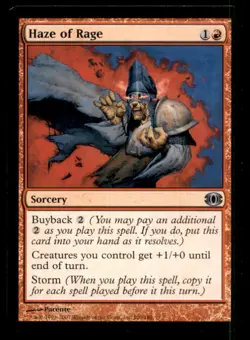 MTG Haze of Rage LP Light Play Future Sight [5212] - Image 1