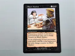 MTG - MERCADIAN MASQUES (BB/'99) - SCHWARZMARKT (116) - BLACK MARKET/RARE/N.P/NM - Image 1