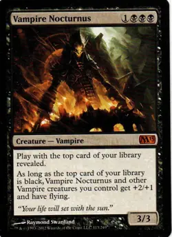 MTG: Magic 2013: Vampire Nocturnus: Lightly Played Condition - Image 1