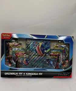 Pokemon Greninja ex & Kingdra ex Special Collection - New & Sealed - Image 1