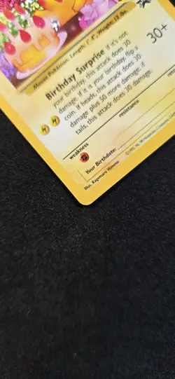 Pokemon TCG Birthday Pikachu Trading Card #24 Celebrations Classic Collection - Image 2