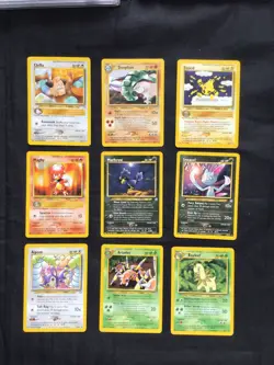Pokemon Cards: Neo Genesis Complete Non-Holo Lot - Image 1