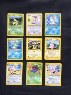 Pokemon Cards: Neo Genesis Complete Non-Holo Lot - Image 3