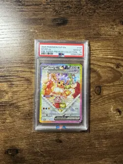 2025 POKEMON SVP EN-SV BLACK STAR PROMO #174 EEVEE EX PSA 10 - Image 1