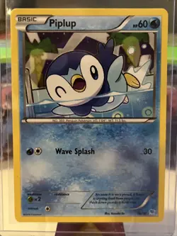 Pokemon TCG Piplup XY Trainer Kit: Pikachu Libre & Suicune 16/30 LP - Image 1