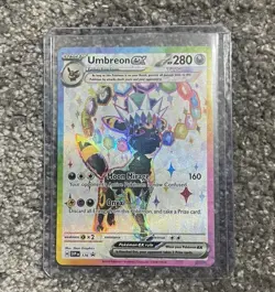 Pokemon TCG Umbreon EX SVP176 Premium Figure Collection Black Star Promo - Image 1