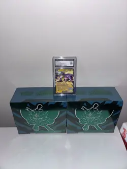 Pokemon Twilight Masquerade Booster Pack Sealed, X2 + CGC GEM MINT TOXTRICITY - Image 1