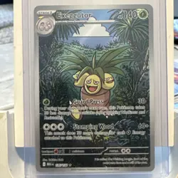 Pokemon Mega Evolution Exeggutor Illustration Rare 135/132 English NM - Image 1