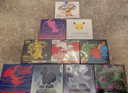 Pokemon Elite Trainer Box ETB Lot 10 Case Celebrations Prismatic Evolutions - Image 1