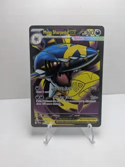 Mega Sharpedo ex Phantasmal Flames 113/094 Full Art Pokemon TCG NM - Image 1