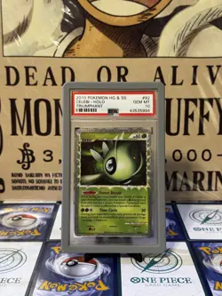 Celebi Prime Ultra Rare HGSS Triumphant 92/102 PSA 10! - Image 1