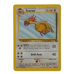 Pokemon TCG Fearow 36/64 Jungle Set Unlimited WOTC Vintage 1999 NM - Image 1