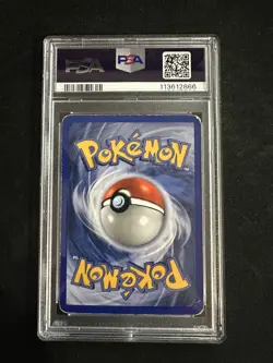 2005 POKEMON EX UNSEEN FORCES #117 CELEBI EX-HOLO PSA 3 - Image 2