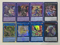 Yugioh Dark Magician Deck Girl Red-Eyes Dark Dragoon Dragon Anaconda - Free Pack - Image 1
