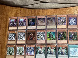 Yugioh Monarch Deck Come Sleeved And Deck Box lot 70 - Image 2