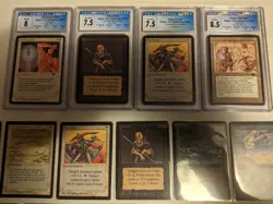 MTG Lot of 17 OLD & VINTAGE Cards. ALPHA & BETA! CGC GRADED RESERVED LIST! - Image 4