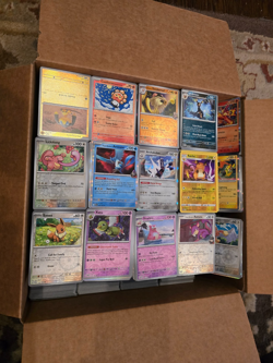 25 LB Pokemon Bulk Lot #2 Huge Box Est 7000 Cards 2020-25 *REVERSE/HOLOS ONLY* - Image 1