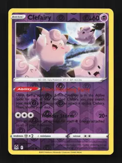Clefairy 062/196 NM Lost Origin English Pokemon Card TCG - Image 1