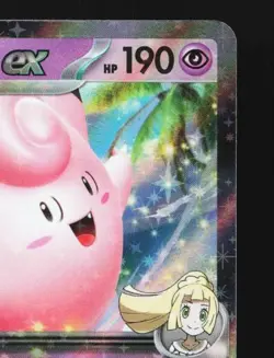 Lillie's Clefairy ex 033/100 NM Battle Partners Japanese Pokemon Card TCG - Image 5