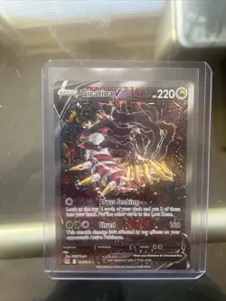 Giratina v Alternate Full Art Holo Card 186/196 Swsh11: Lost Origin Mint Raw - Image 1